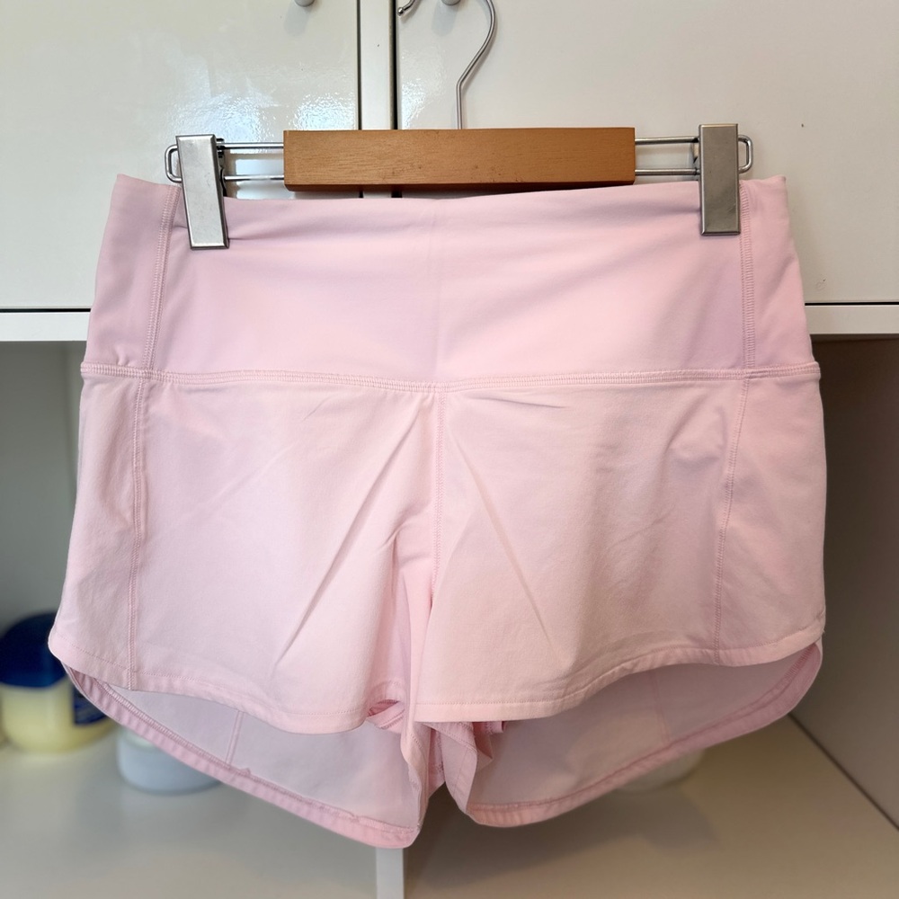 SOLD Lululemon Speed-up high rise 2.5 Strawberry Milkshake